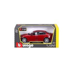 Bburago 1:24 Plus Alfa Romeo Giulia (2016) rdeča kovinska