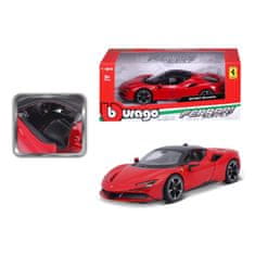 Bburago 1:24 Ferrari TOP SF90 Stradale rdeča