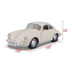 Bburago 1:24 Porsche 356B Coupe (1961) Slonokoščena kost