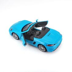 Bburago 1:24 Plus Porsche 718 Boxster Blue