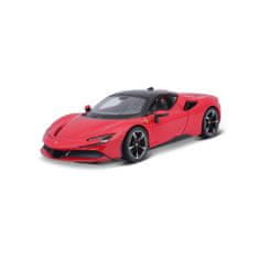 Bburago 1:24 Ferrari TOP SF90 Stradale rdeča