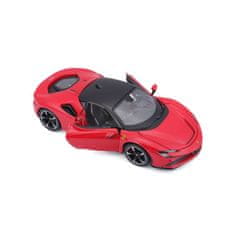 Bburago 1:24 Ferrari TOP SF90 Stradale rdeča