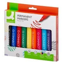 Permanentni marker Q-Connect, komplet 10 barv