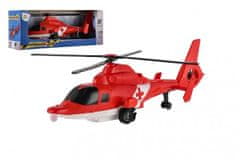 Teddies Helikopter / Helikopterska reševalna služba plastika 22cm zložljiva