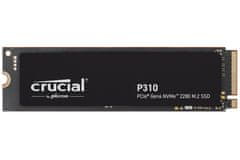 Crucial P310/500GB/SSD/M.2 NVMe/Black/5R