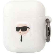 KARL LAGERFELD NFT Karl Airpods 1/2 Wht Karl Lagerfeld