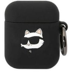 KARL LAGERFELD Choupette Airpods 1/2 Blk Karl Lagerfeld