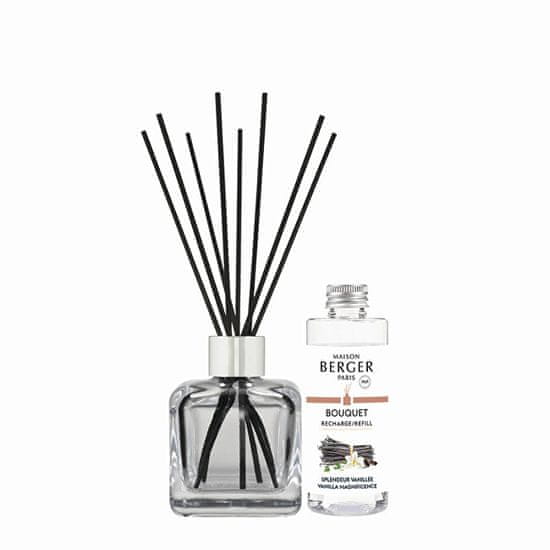 Darilni set aroma difuzor kocka + polnilo Magnificent Vanilla Vanilla Magnificence 100 ml