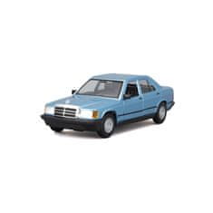 Bburago 1:24 Plus - 1987 Mercedes-Benz 190E - Diamantno modra