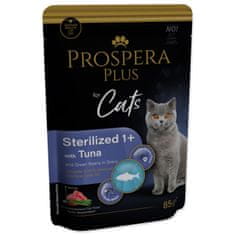 Prospera Plus Sterilizirano 1+, tuna, fižol 85g