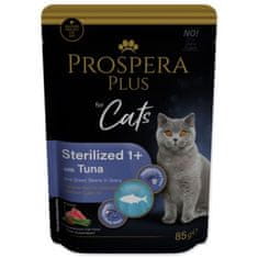 Prospera Plus Sterilizirano 1+, tuna, fižol 85g