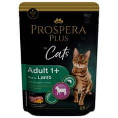 Prospera Plus Adult 1+, jagnječje meso, buče 85g