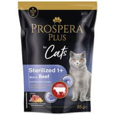 Prospera Plus Sterilizirano 1+, govedina, buče 85g