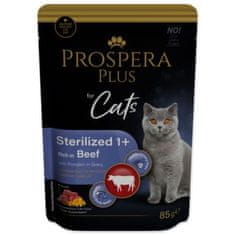 Prospera Plus Sterilizirano 1+, govedina, buče 85g