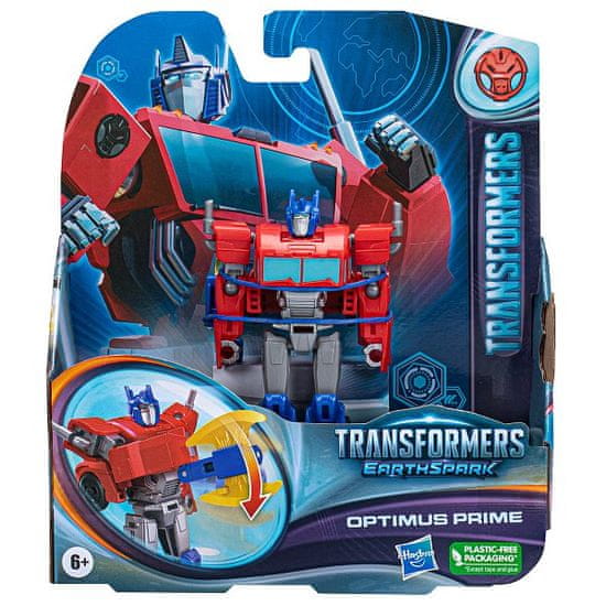 HASBRO - Transformers Earthspark Warrior figura Optimus Prime, ritka.