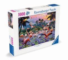 Ravensburger Roza flamingi 1000 kosov