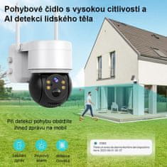 TRX Innotronik ICS-BC26 Varnostna brezžična wi-fi sončna vrtljiva kamera PTZ IP 4,0 MPix