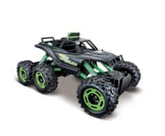 Maisto RC - Rock Crawler 6x6, mat črna, 2,4 GHz, XTR