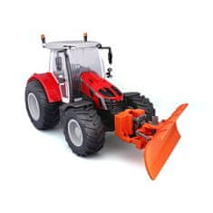 Maisto RC - Traktor Massey Ferguson s plugom z lučmi, 2,4 GHz