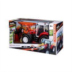 Maisto RC - Traktor Massey Ferguson s plugom z lučmi, 2,4 GHz