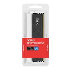 Adata XPG D35G/DDR4/16GB/3200MHz/CL16/1x16GB/RGB/črna