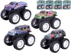 Monster truck 10 cm kovinski na vztrajniku