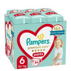 Pampers Plenice Premium Care 6 (84 kosov), 15 kg+