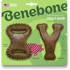 Benebone Dental Chew Wishbone Bacon XS 2 kosa