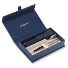 Waterman Expert Deluxe Black GT set kroglično pero in etui