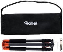 Stativ Rollei C5i Karbon/ 22610/ teža 8 kg/ raztegnjen 157,5 cm/ Karbon/ oranžna