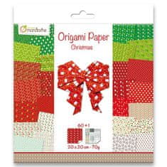 Komplet papirjev Clairefontaine Origami Christmas 1 60 listov