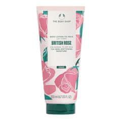 Losjon za telo za normalno do suho kožo British Rose (losjon za telo) 200 ml