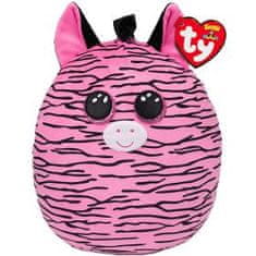 TY TY - Squishy ZOEY roza zebra, 22 cm