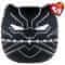 TY TY - Plišast BLACK PANTHER Marvel, 22 cm