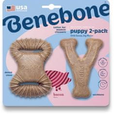 Benebone Puppy Dental Chew Wishbone Bacon XS 2pcs