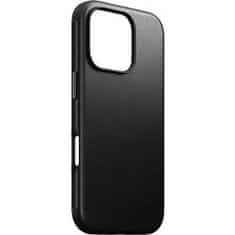 NOMAD Moderen usnjen etui za iPhone16Pro bk