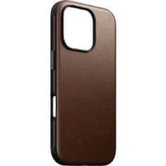 NOMAD Mod.leather case iPhone16Pro brown