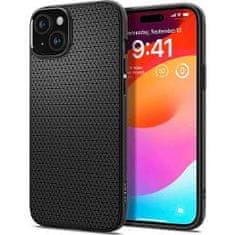 SPIGEN Liquid air ohišje za iPhone 15 črno