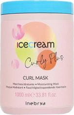 Vlažilna maska za kodraste in valovite lase Ice Cream Curly Plus (Curl Mask) 1000 ml