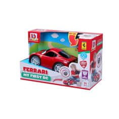 BB Junior RC - Ferrari 458 Italia z lučmi in zvoki, volan na daljinsko upravljanje, rdeč, 27MHz