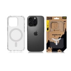 Taktični pokrov MagForce Plyo za Apple iPhone 16 Pro Transparent