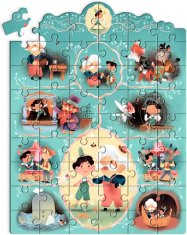 Djeco Pinocchio Story Puzzle 54 kosov