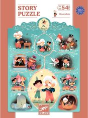 Djeco Pinocchio Story Puzzle 54 kosov