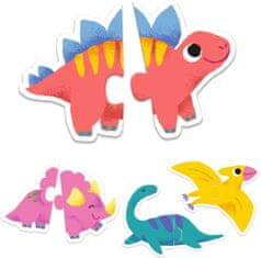 DJECO Puzzle Duo Dinozavri 10x2 kosov