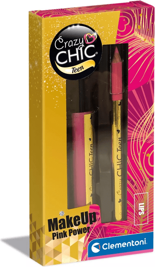 CLEMENTONI Crazy Chic Teen: ličila za ustnice Pink Power