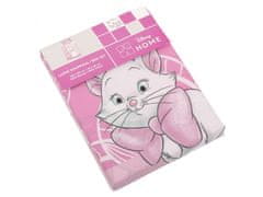 Disney DISNEY Marie Cat Komplet posteljnine Zip, otroška posteljnina, bombažna posteljnina 100x135 cm, Oeko-Tex 