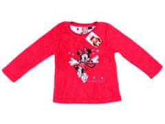 Disney Topla, rdeča pižama Miška Minnie DISNEY 2-3 lat 98 cm