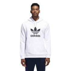 Adidas Športni pulover bela 182 - 187 cm/XL Originals Trefoil Hoodie