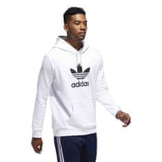 Adidas Športni pulover bela 182 - 187 cm/XL Originals Trefoil Hoodie