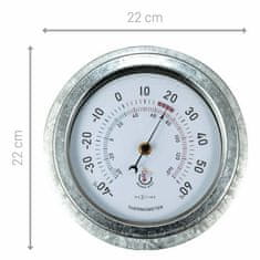 Zunanji stenski termometer Lily 4302GA